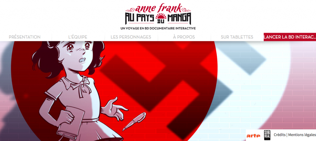 Anne Franck au pays des mangas